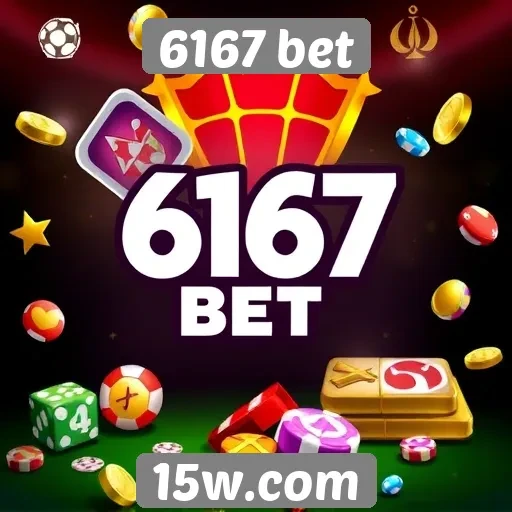 Logo da 6167 bet