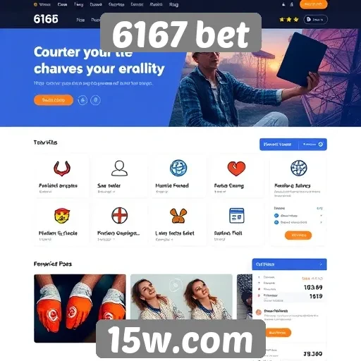 Interface do site 6167 bet é otimizada para usuários