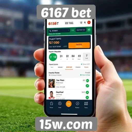 Logo da 6167 bet