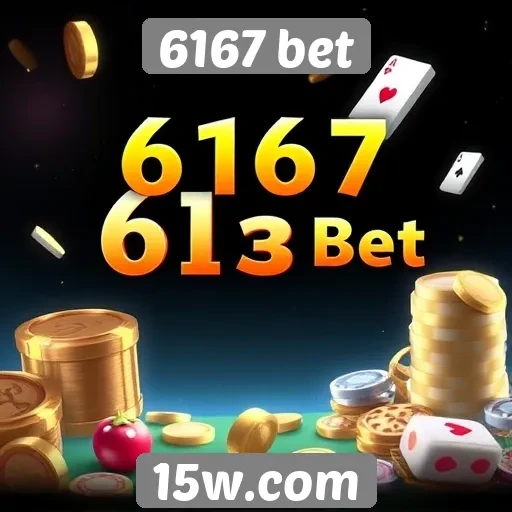 Logo da 6167 bet