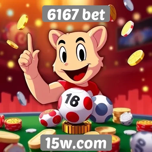 Logo da 6167 bet