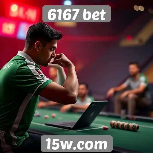Logo da 6167 bet