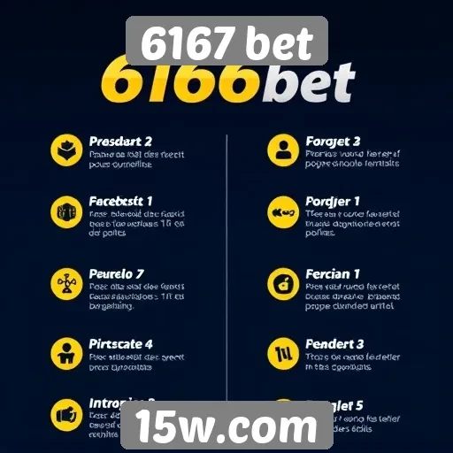 Logo da 6167 bet