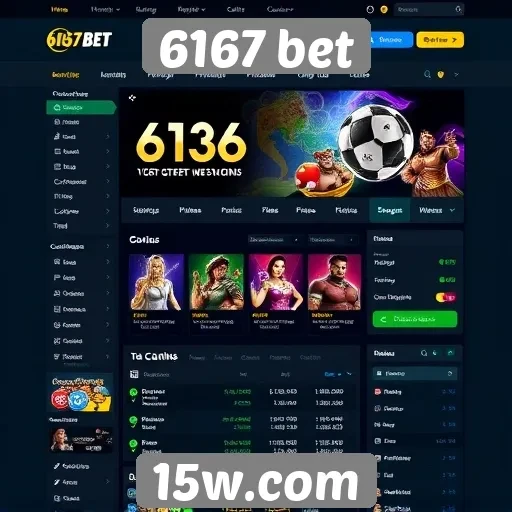 Logo da 6167 bet